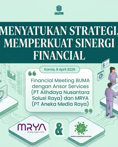 Menyatukan Strategi, Memperkuat Sinergi: BUMA Holding Integrasikan Pengelolaan Keuangan Lintas Unit Usaha
