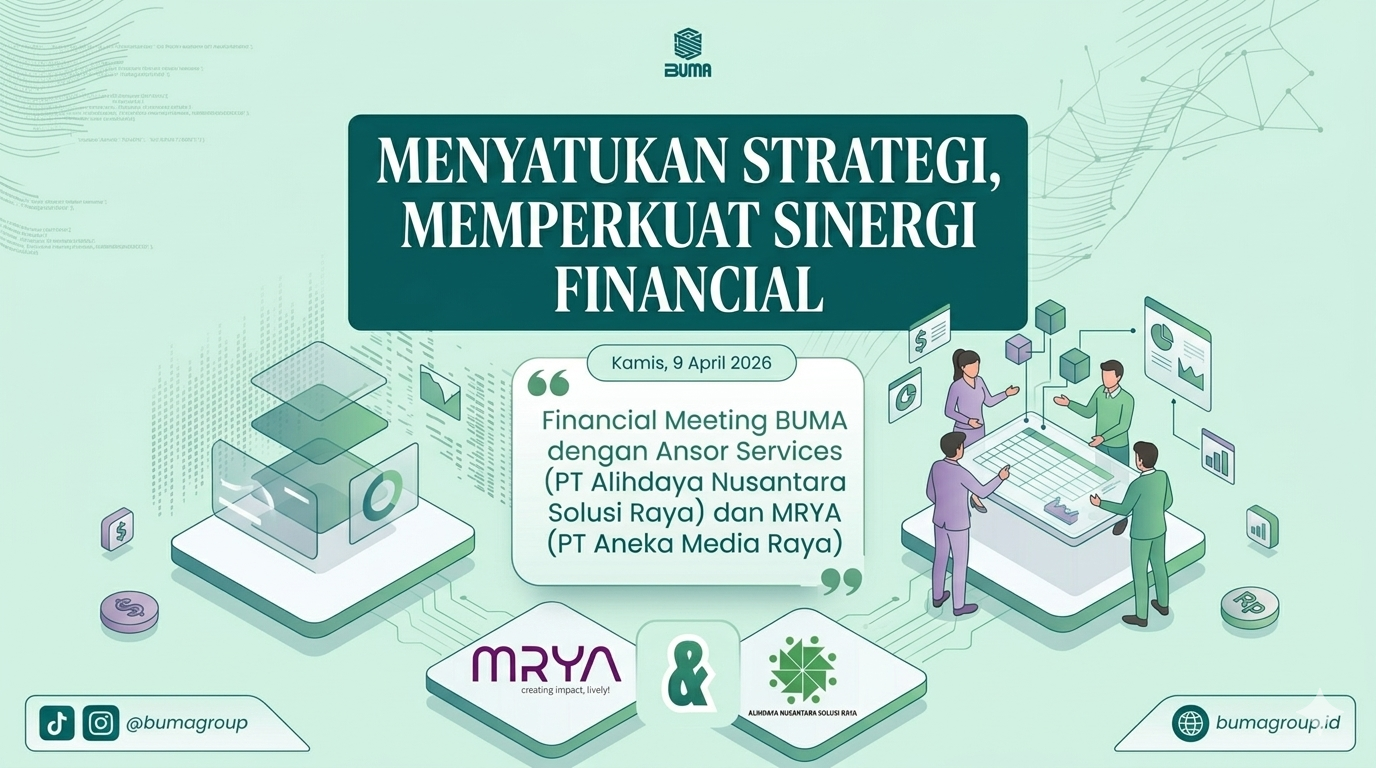 Menyatukan Strategi, Memperkuat Sinergi: BUMA Holding Integrasikan Pengelolaan Keuangan Lintas Unit Usaha